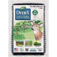 Dalen Deer X Protective Netting For Gardens And Landscapes - 7\' X 100\' - Strong And Durable 3/4\" Polypropylene Mesh With Uv Inhibitors