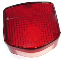Tail Light Lens - 33702-329-671 - Fits Honda C70 Ct70 Ct90 Ct110 Cb125 Cl125S Cm185T Cm200T Cm400 Red