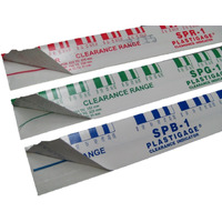 3 Boxes Of (12) Each Plastigauge/Plastigage Red+Green+Blue 12 Per Box. Rod+Main Bearing Clearance 12/Pack (.001\"-.009\" Size)