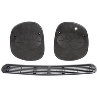 G-Plus Dash Defrost Vent Cover Grille Panel Speaker Grill Set Compatible With Chevy Blazer S10/Gmc Jimmy Sonoma Oldsmobile 1998-2005 15046442 15046441