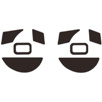 Mouse Feet Pads Skates For Razer Naga Trinity Gaming Mouse (Pack Of 2)