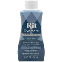 Rit Dyemore Single Bottle 7 Oz. Synthetic Liquid Fiber Dye For Clothing, Dcor, And Crafts - Smoky Blue