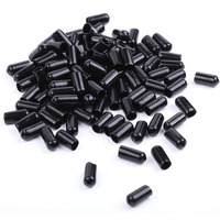 Legerm 100 Pcs Pourers Dust Covers Olive Oil Liquor Bottle Pour Spout Cover Rubber Caps (Not Include The Spout)