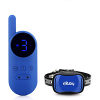 Vibrating Cat Collar - No Shock - Cat Training Collar With Remote - Fits Kittens To Adult Cats - Vibration & Sound Only - 1000 Ft Range - Long Lasting Battery Life - 9 Intensity Levels (Dark Blue)