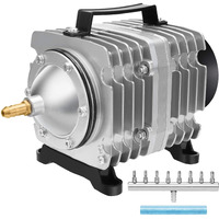 Aquarium Air Pump - Aquamiracle Air Pump For Fish Tank, Hydroponic Air Pump, Fish Tank Air Pump Bubbler Pond Aerator, 1750Gph Commercial Air Pump