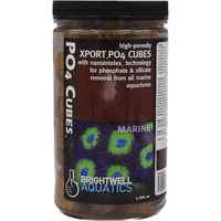 Brightwell Aquatics Xport Po4 Cubes - High-Porosity Cube Filter Media For Phosphate & Silicate Removal From All Ponds & Freshwater & Marine Aquariums, 1000Ml (Xpcubep1000)