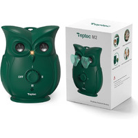 Teptec Dog Barking Control Devices With Dual Ultrasonic Speakers, Stronger Rechargeable Anti-Bark Device For Outdoor Waterproof And Indoor, Dog Barking Deterrent Safe For Human & Dogs