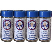 Chef Tim's Savory All Purpose Seasoning 4 Oz. (Pack Of 4) ""Good On Anything That Walked, Swam Flew Or Grew."