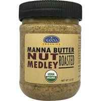 Manna Organics Nut Butter Medley Organic 12 Ounce