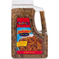 Dixie Lily Jambalaya Rice Mix - Long Grain Parboiled Rice With Bell Peppers, Onion & Spices, Enriched With Vitamins, Easy-To-Prepare - 26Oz, 1 Pack