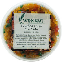 Candied Fruit Mix (Special Mello)  1 Pound Tub