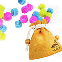 Koreac_Gonggi Konggi Gong Gi Korean Jacks Jack Stone Game 15Pieces  Adult Kids  Brain Game A Lucky Bag