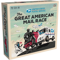 Usps Great American Mail Race: A Letter-Carrying Family Board Game For Kids 10+ And Adults