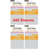 Sleeve Kings Standard Usa Card Sleeves 56 X 87 Mm (4X110 Pack 440 Sleeves)