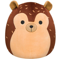 Squishmallows 14-Inch Brown Hedgehog Plush - Add Hans To Your Squad Ultrasoft Stuffed Animal Large Plush Toy Official Kellytoy Plush