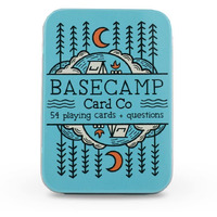Basecamp Cards: Second Edition Conversation Starters - 52+2 Family Friendly Unique Questions - Family Conversation Cards - Playing Cards - Fun Family Activity