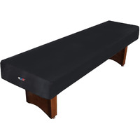 Gse 12 Heavy-Duty Leatherette Shuffleboard Table Cover For Shuffleboard Table Accessories(Black)
