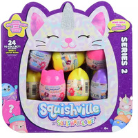 Squishmallows Squishville Mystery Mini Series 2 Plush Assortment Blind Package - Colors And Styles May Vary (3 Pack)