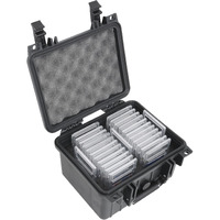 Case Club 25-41 Graded Card Slab Carrying Case - Slotted Storage Fits Psa/Bgs/Fgs/Sgc Graded Slabs - Sports/Trading Collector Box For Graded Cards - Travel Holder For Slabs/Sleeves/Loose Cards