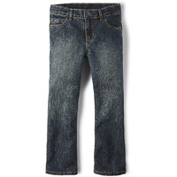 The Children's Place Boys Basic Bootcut Jeans,Dustbowl Wash Single,8