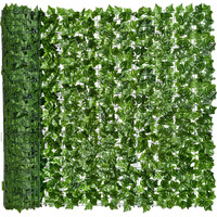 Dearhouse Artificial Faux Ivy Hedge Privacy Fence Wall Screen, 177.1 * 39.3Inch Leaf And Vine Decoration For Outdoor Garden Home Decor
