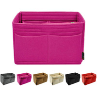 Omystyle Purse Organizer Insert For Handbags, Felt Bag Organizer For Tote & Purse, Tote Bag Organizer Insert With 5 Sizes, Compatible With Neverfull Speedy And More