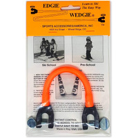 Slope Ropes X Edgie Wedgie Learn-To-Ski Pack (Orange - Edgie Wedgie Only)