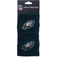 Franklin Sports Unisex Wristbands Franklin Sports Nfl Philadelphia Eagles Embroidered Wristbands, Team Specific, Osfm Us