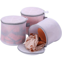 Kimmama Pack Of 3 Delicate Bra Washing Bag - High Permeability Sandwich Fabric Lingerie Laundry Bag- Underwear Bag For Bras,Socks,Panty,Undershirt