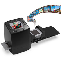 Digitnow 135 Film Negative Scanner High Resolution Slide Viewer,Convert 35Mm Film &Slide To Digital Jpeg Save Into Sd Card, With Slide Mounts Feeder No Computersoftware Required