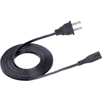 Ul Listed 2 Prong Power Cord For Jbl Partybox Party Box 300 1000 100 200 Bluetooth Speaker Audio System Power Cord Replacement 8Ft Iec C7 Ac Cable