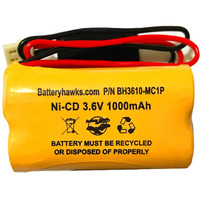 Ni-Cd Aa 1000Mah 36V Triangle 1000 Mah 36 Volt Fire Exit Sign Light Battery Pack Replacement