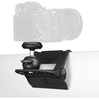 Raubay Monitor Top Camera Mount Clamp, Hanging Webcam Stand With 1/4" Screw, For Live Stream, Video Conferencing, Youtube, Tiktok, Etc. Cm-01
