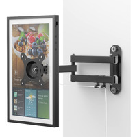 Laivli Wall Mount For Show 15, With 15 Inch Extension Arm, Full Motion Adjustable - Rotate, Swivel, Tilt And Fold, Metal Show 15 Wall Mount Bracket (Black)