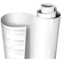 Vvivid+ Ultra Gloss Premium Vinyl Car Wrap Film (1.5Ft X 5Ft, Gloss White)