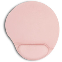Hodyxin Ergonomic Mouse Pad With Wrist Support,Cute Mouse Pad With Wrist Rest,Comfortable Mouse Pad For Home Office Gaming Working Computers Laptop,Pain Relief With Non-Slip Pu Base (Light Pink)