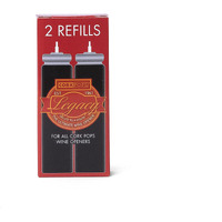 Cork Pops Wine Bottle Opener Refill Cartridge, Red Gift Packaging Pack Of 2
