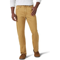 Wrangler Authentics Mens Straight Fit Twill Pant , Brushed Almond ,30W X 32L