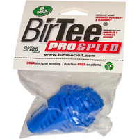 Birtee Golf Tees - Pro Speed Version With Enhanced Durability - 8 Pack. Indoor Golf Tees/Golf Simulator Tees/Winter Golf Tees. (Blue)