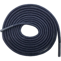 Yfine 70.87" Inch Round Waxed Dress Shoes Shoelaces Boots Shoe Laces Dark Blue (2 Pair)