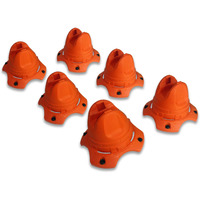 Hockey Dot Underpass-X Training Cones Set Of 6