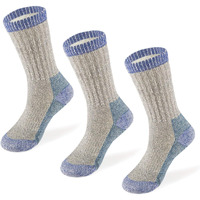 Meriwool Merino Wool Kids Hiking Socks For Children 3 Pairs