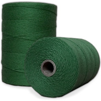 100% Cotton Loom Warp Thread (Green), 84 Warp Yarn (800 Yards), Perfect For Weaving: Carpet, Tapestry, Rug, Blanket Or Pattern - Warping Thread For Any Loom