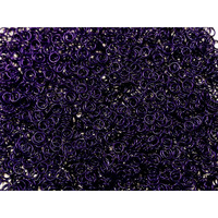 Chainmail Joe 1/2 Pound Violet Anodized Aluminum Jump Rings 18G 1/4" Id (3200+ Rings)