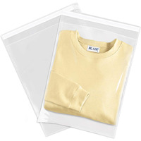 Spartan Industrial - (1000 Count Crystal Clear Resealable Polypropylene Poly Bags For Packaging - Self Seal & Reinforced (10 X 13)