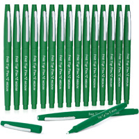 Lelix Felt Tip Pens, 15 Green Pens, 0.7Mm Medium Point Felt Pens, Felt Tip Markers Pens For Journaling, Writing, Note Taking, Planner, Perfect For Art Office And School Supplies