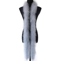 2 Yards Fluffy Marabou Feather Boa For Crafts Wedding Party Christmas Tree Decoration 22 Grams
