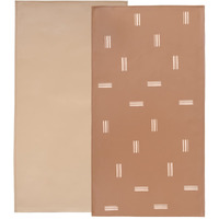 Owlowla Baby Diaper Changing Pad Portable Changing Mat Travel Changing Pad Liner For Baby And Small Toddler(Beige&Brush Strokes)