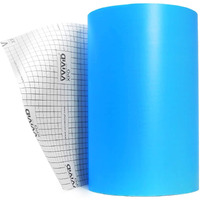 Vvivid Blue Stencil Vinyl Masking Film With Anti-Bleed Technology 12In Wide X 360In (30 Feet)