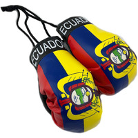 Red Hat Ent Hanging Car Mirror Mini Boxing Gloves (Ecuador)
